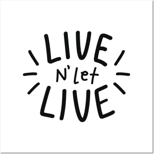 LIVE N' LET LIVE [WH Ver.] Posters and Art